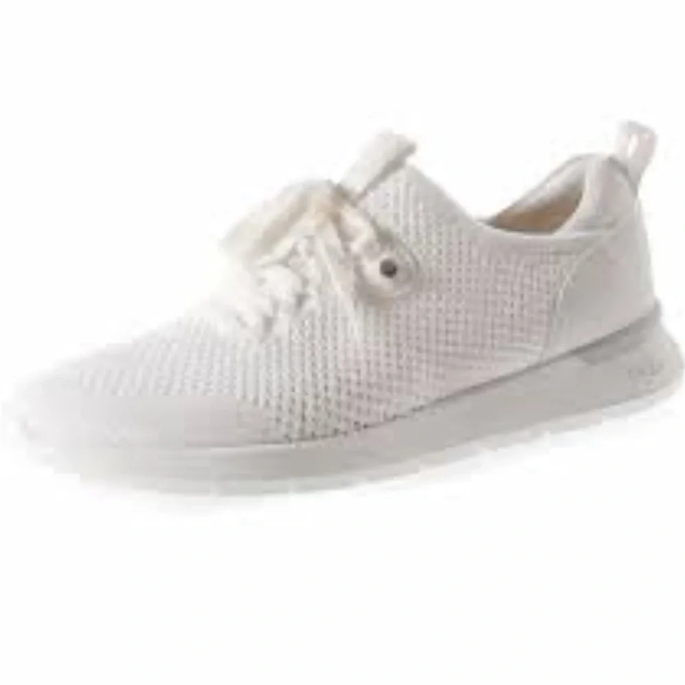 🔥🔥NWT UGG Women Tay Knit Triple White Mesh Walking Shoes size 12 M